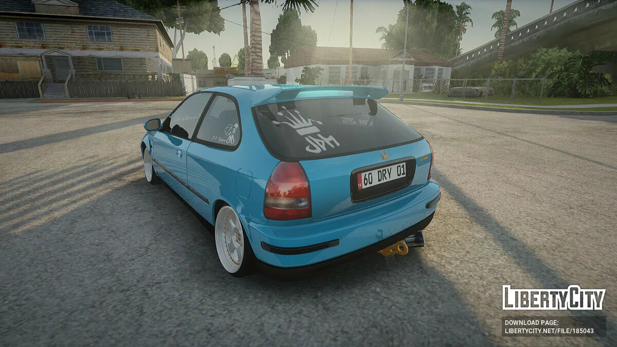 Honda Civic Hatcback B.O. Yapım / GTA San Andreas