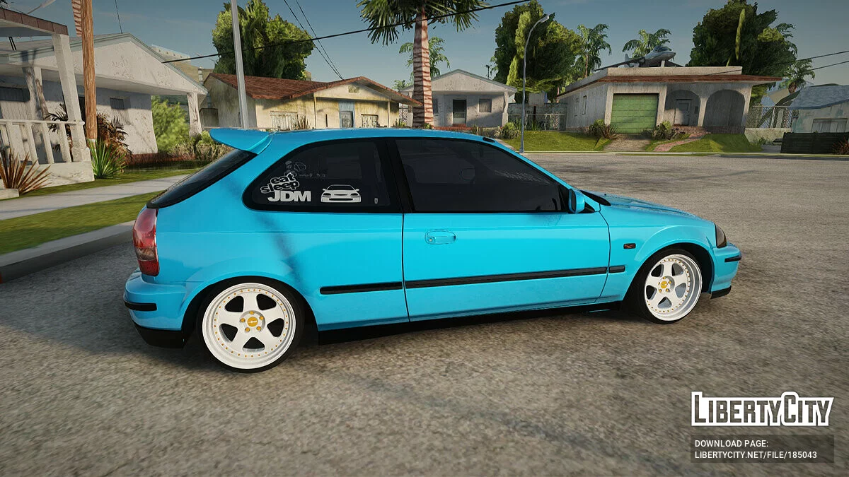 Honda Civic Hatcback B.O. Yapım / GTA San Andreas