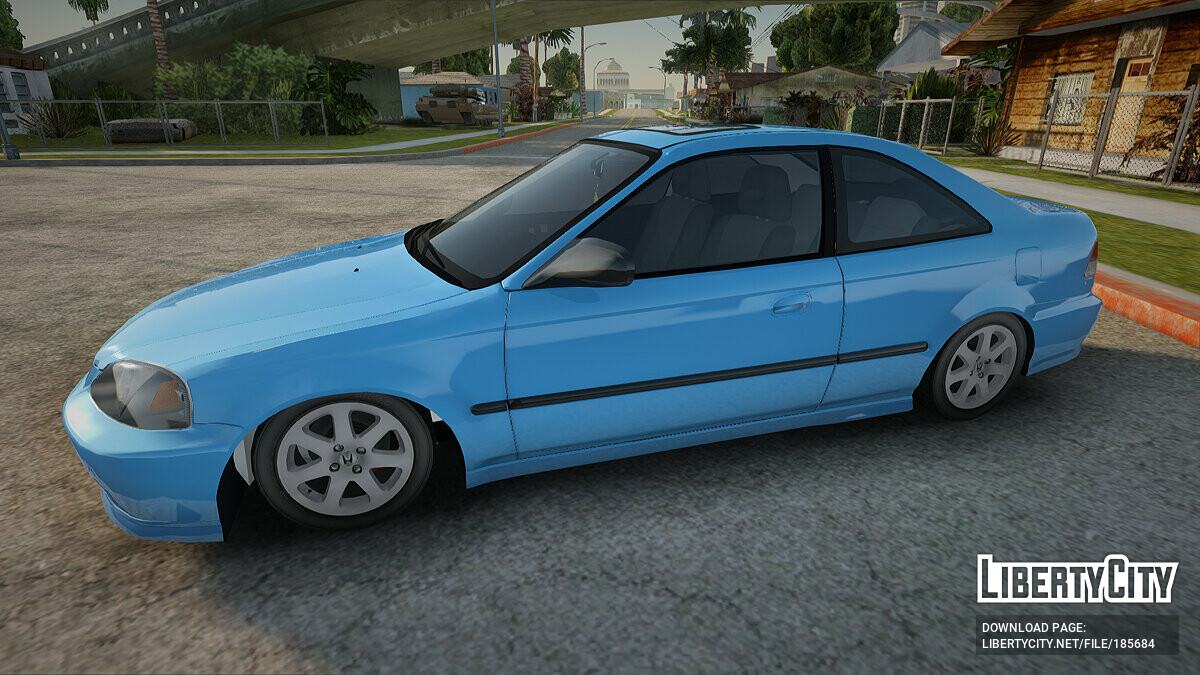 Honda Civic для GTA San Andreas - Картинка #3
