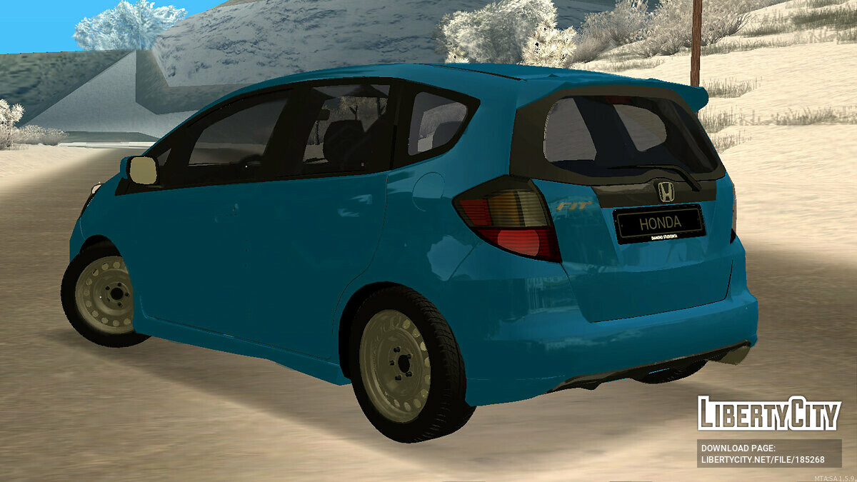 Скачать Honda Fit/Jazz + CCD для GTA San Andreas