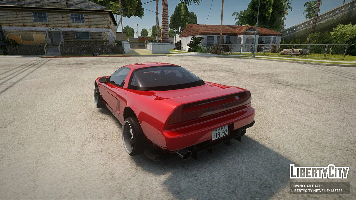 Honda NSX + Android / GTA San Andreas