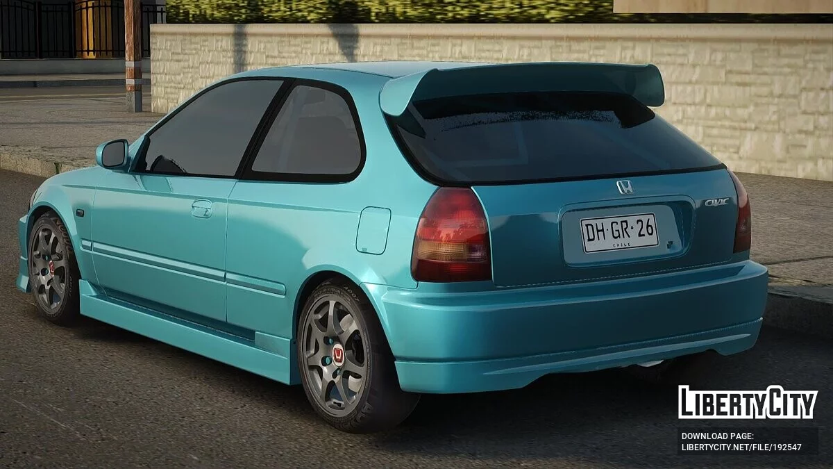 Honda Civic Chilenizado / GTA San Andreas