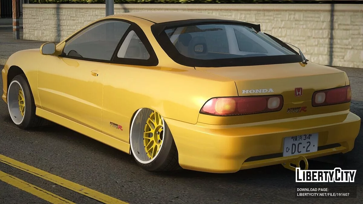 Honda Integra Type-R Hellaflush / GTA San Andreas