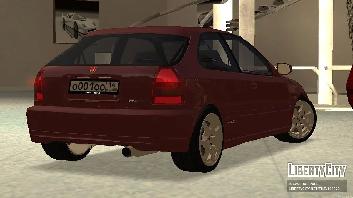 Honda Civic EK3 + CCD / GTA San Andreas