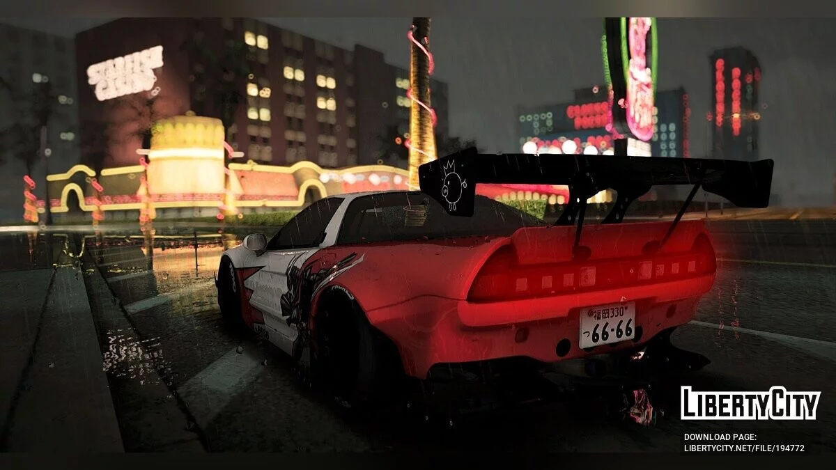 Honda NSX Liberty Walk / GTA San Andreas