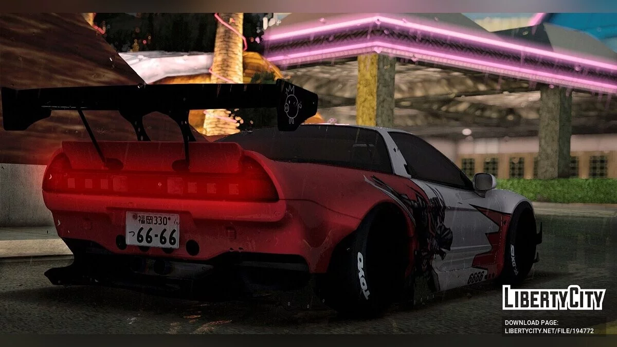 Honda NSX Liberty Walk / GTA San Andreas