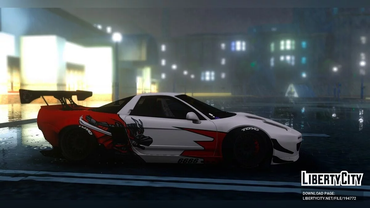 Honda NSX Liberty Walk / GTA San Andreas