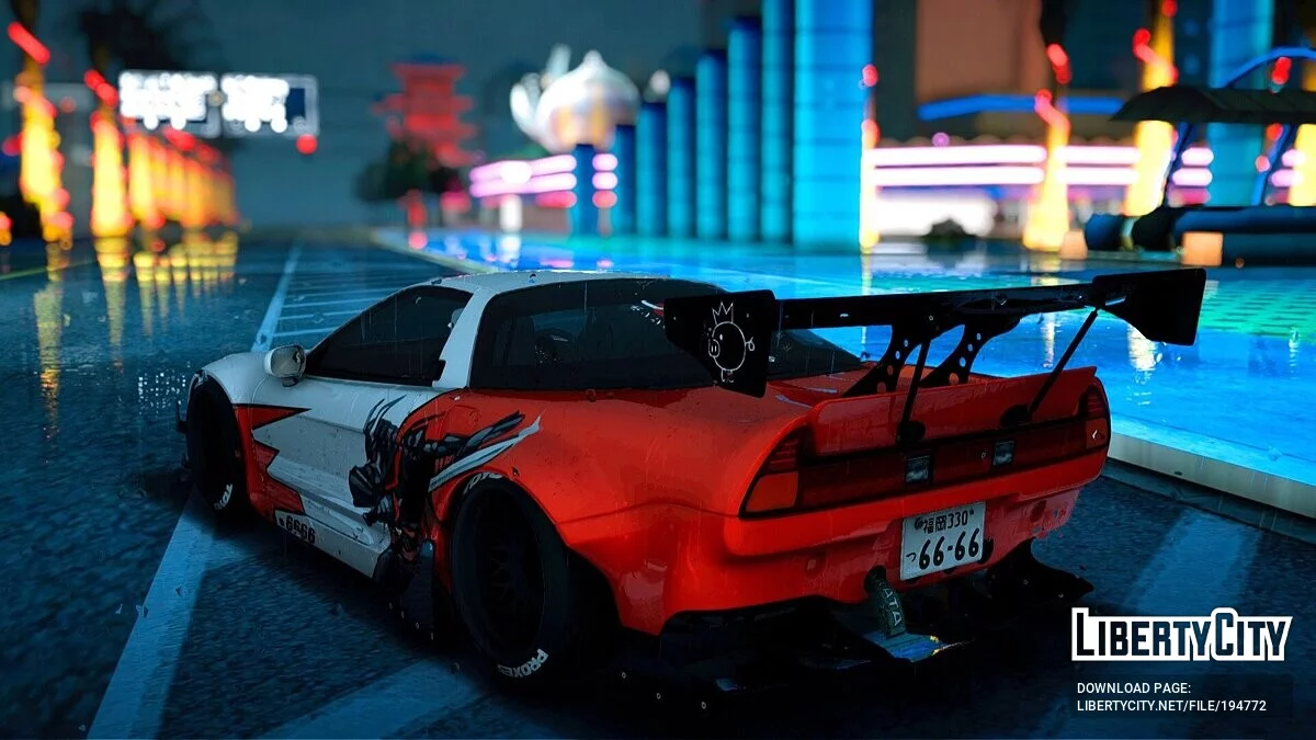 Honda NSX Liberty Walk / GTA San Andreas