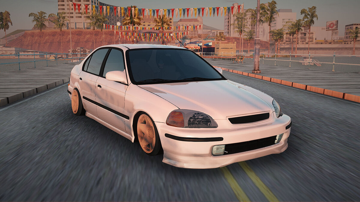 Скачать Honda Civic 1.6 для GTA San Andreas