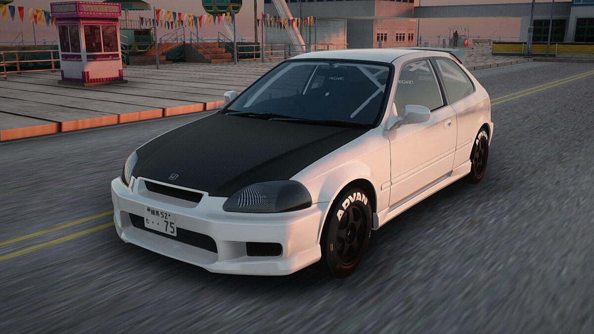 Скачать Honda Civic EK9 Street Race для GTA San Andreas