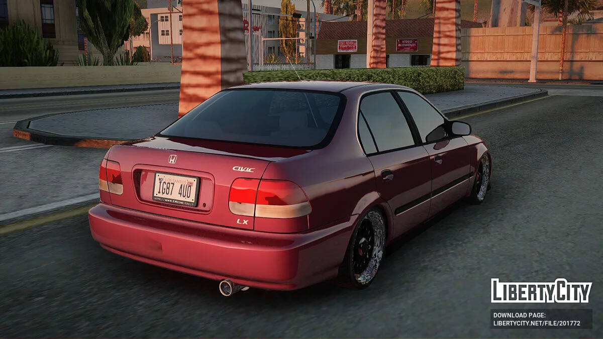 Honda Civic JnR Tuning / GTA San Andreas