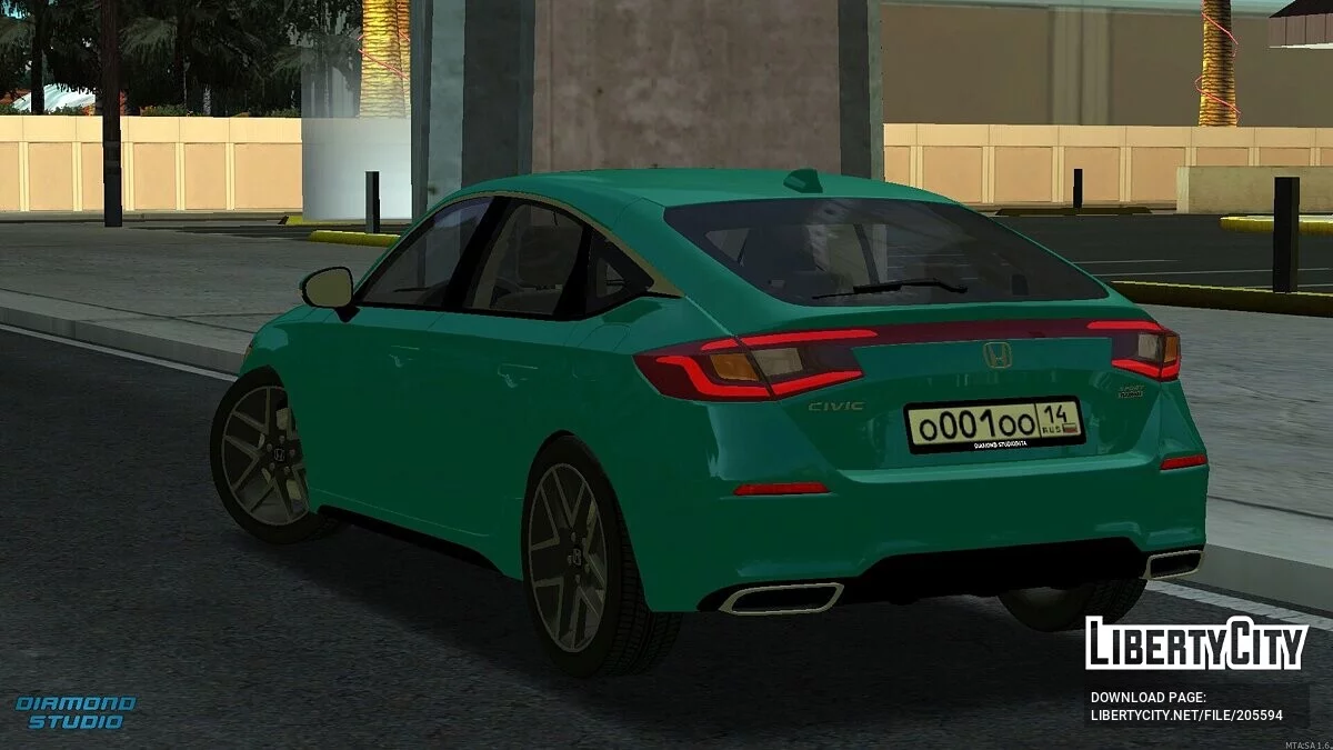Honda Civic Sport Touring 2023 + CCD / GTA San Andreas