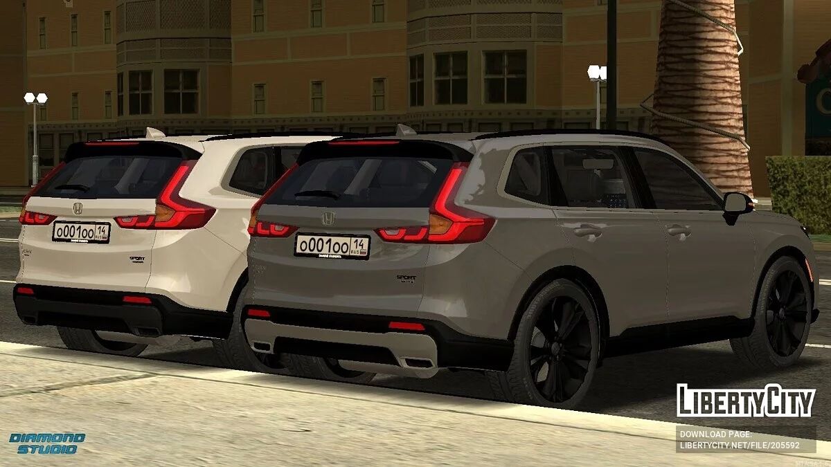 Honda CRV Sport Touring Hybrid 2024 + CCD / GTA San Andreas