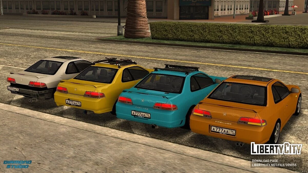 Honda Prelude + CCD / GTA San Andreas
