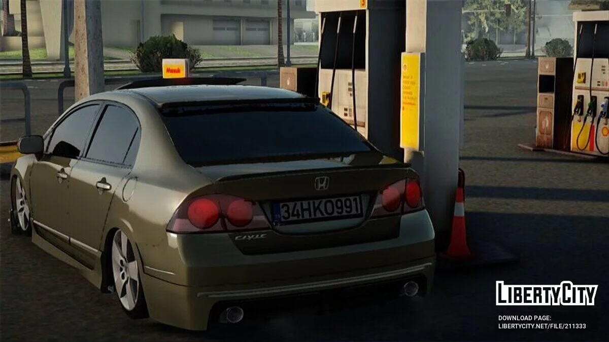 Honda Civic FD6 / GTA San Andreas