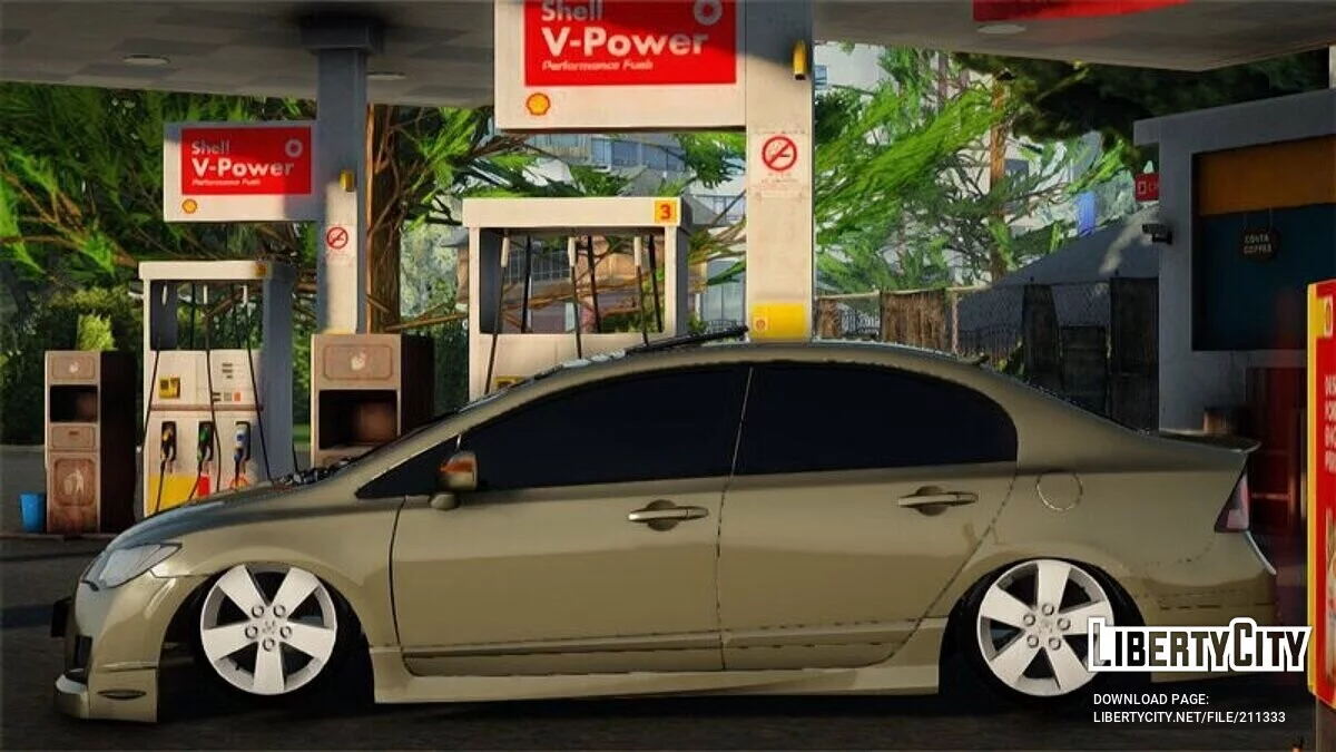 Honda Civic FD6 / GTA San Andreas