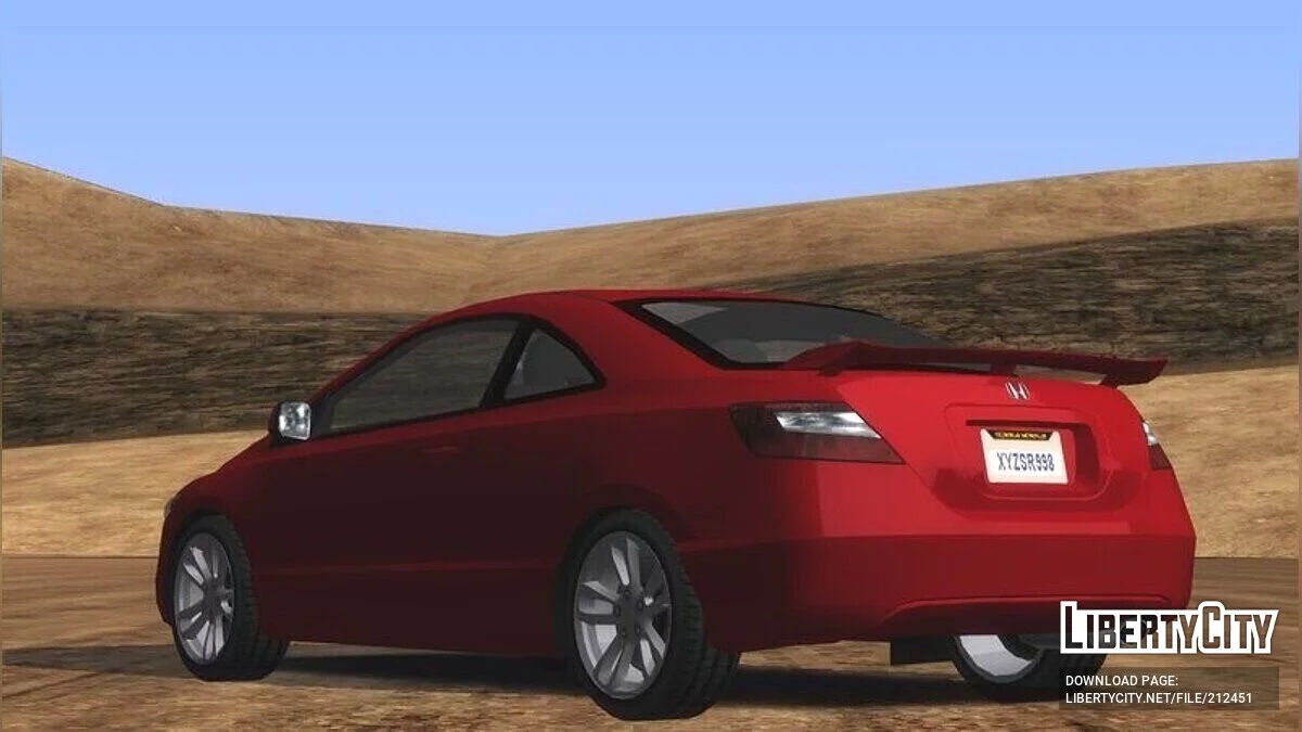 Honda Civic Si Coupe / GTA San Andreas