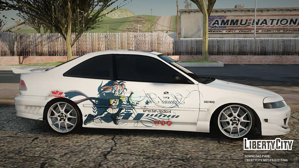 Honda Civic из NFS Underground / GTA San Andreas