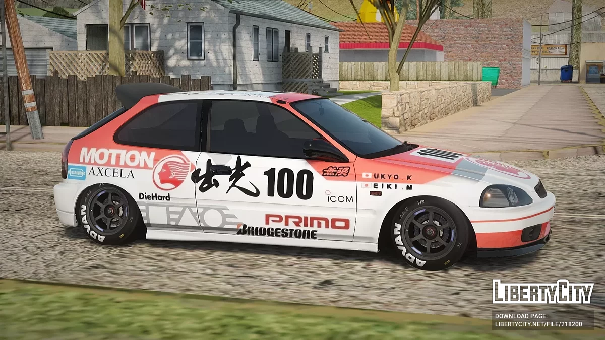 Honda EK9 Kanjo / GTA San Andreas