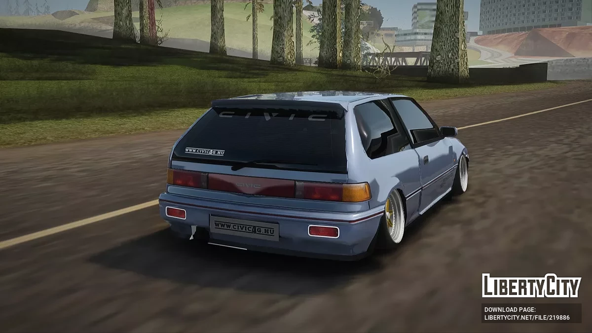 Honda Civic EF9 Hatchback / GTA San Andreas