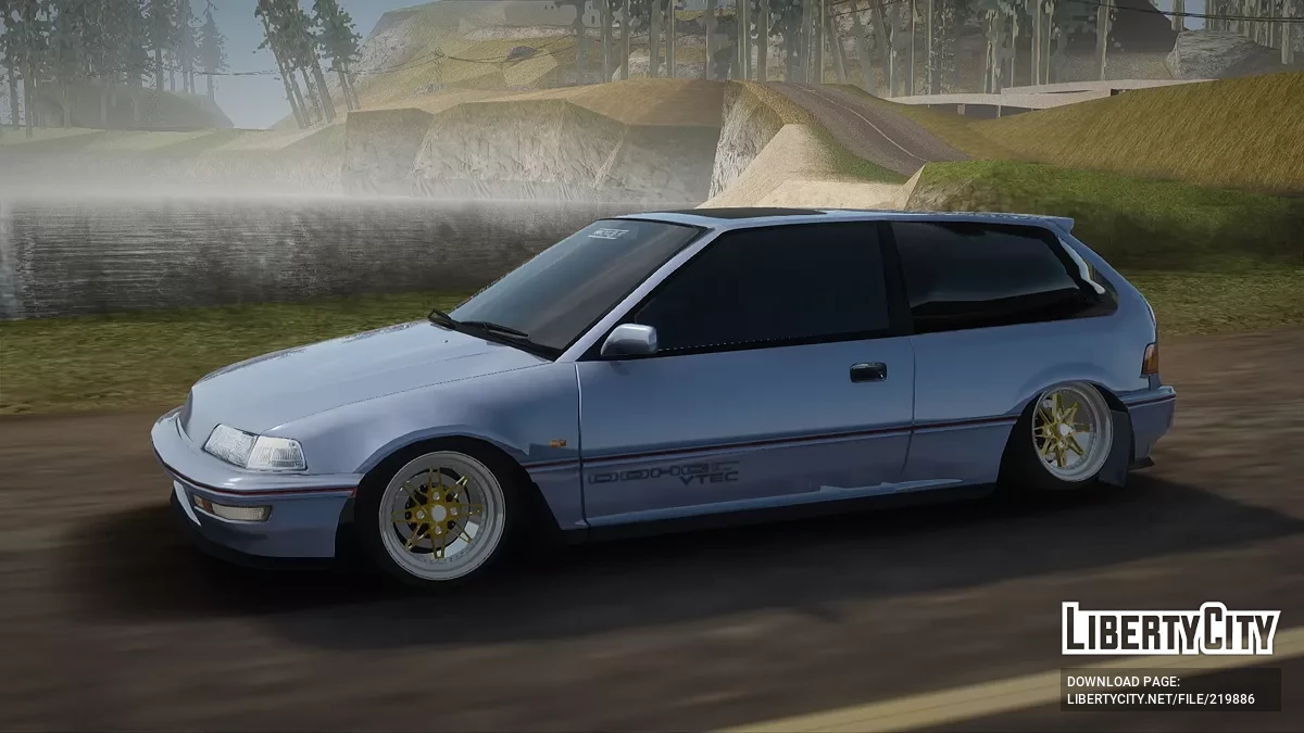 Honda Civic EF9 Hatchback / GTA San Andreas