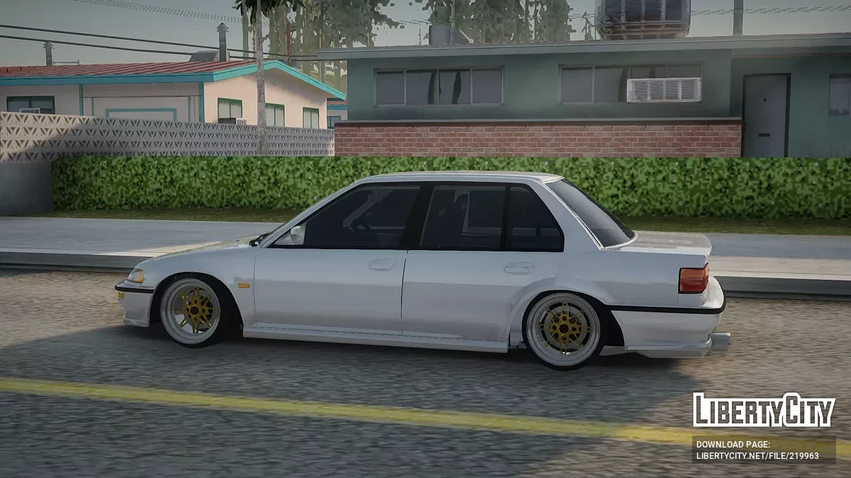 Honda Civic EF9 Sedan / GTA San Andreas
