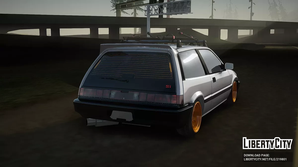 Honda Civic Si 1986 / GTA San Andreas
