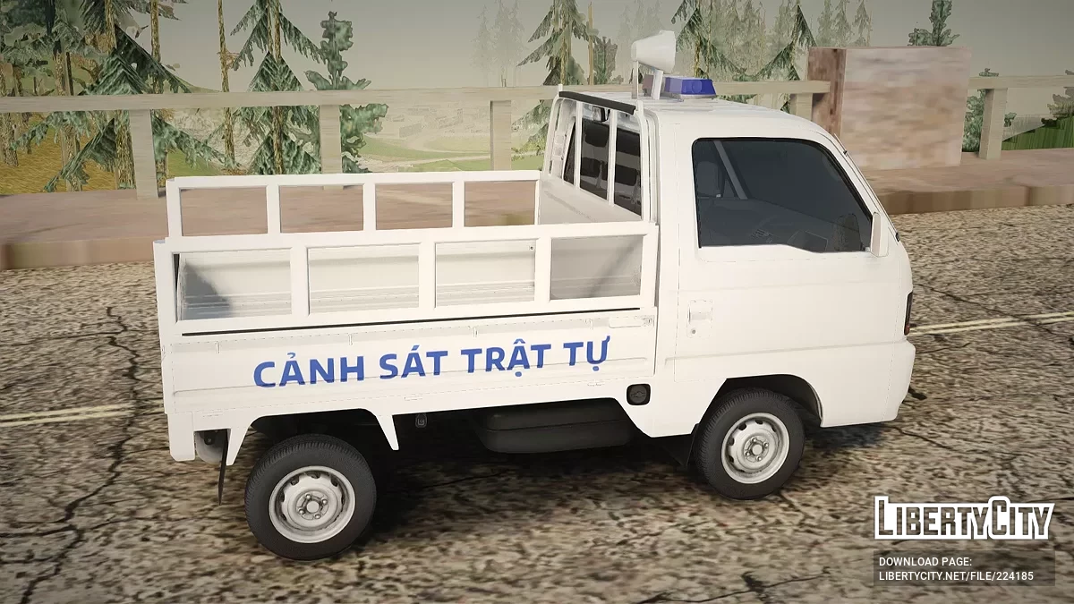 Honda Acty Vietnam Order Police Mini Truck / GTA San Andreas