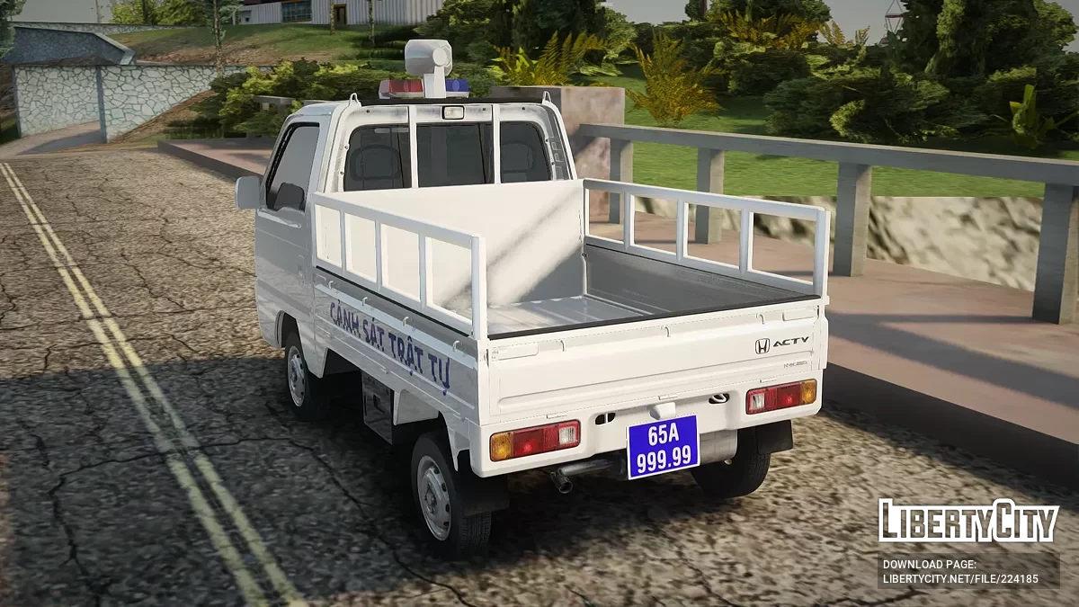 Honda Acty Vietnam Order Police Mini Truck / GTA San Andreas