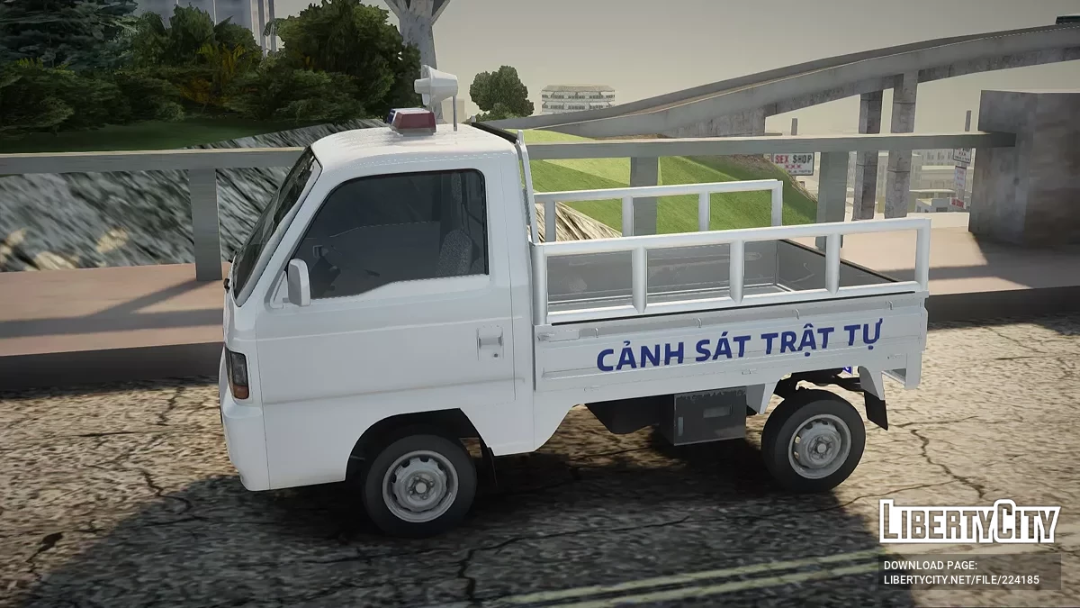 Honda Acty Vietnam Order Police Mini Truck / GTA San Andreas
