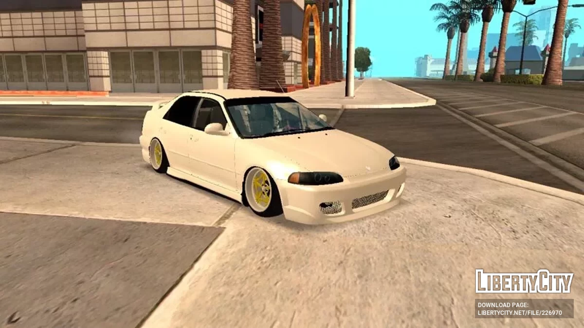 Honda Civic 1992 Modded / GTA San Andreas