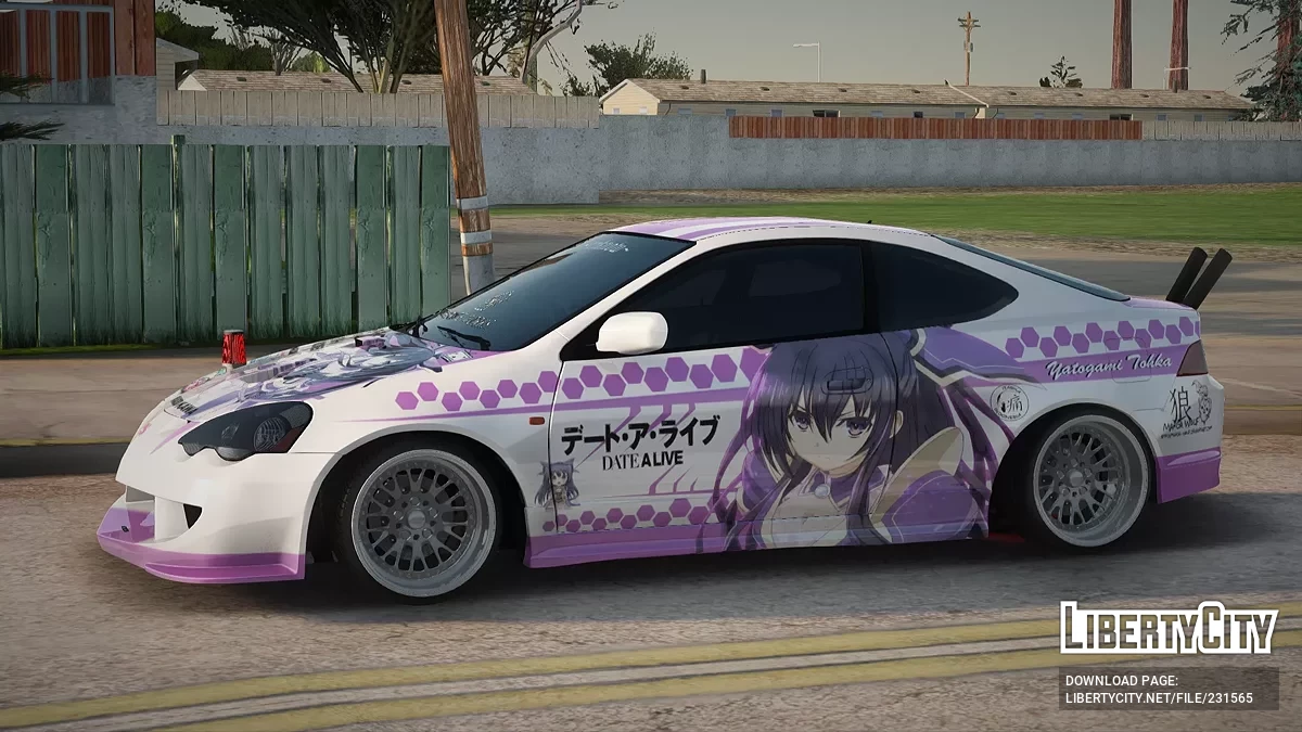 Honda Integra 2002 Itasha / GTA San Andreas