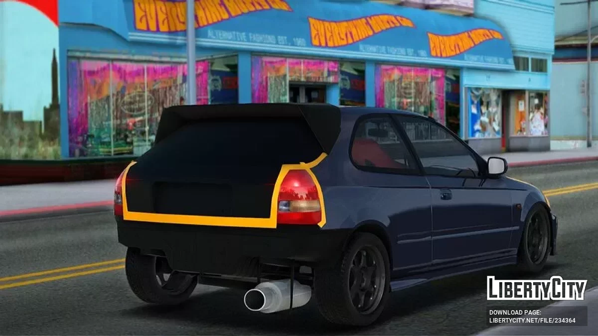 Honda Civic Vti ROLL / GTA San Andreas