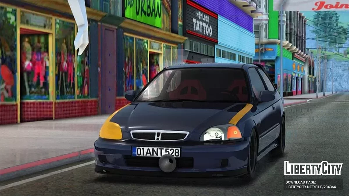 Honda Civic Vti ROLL / GTA San Andreas