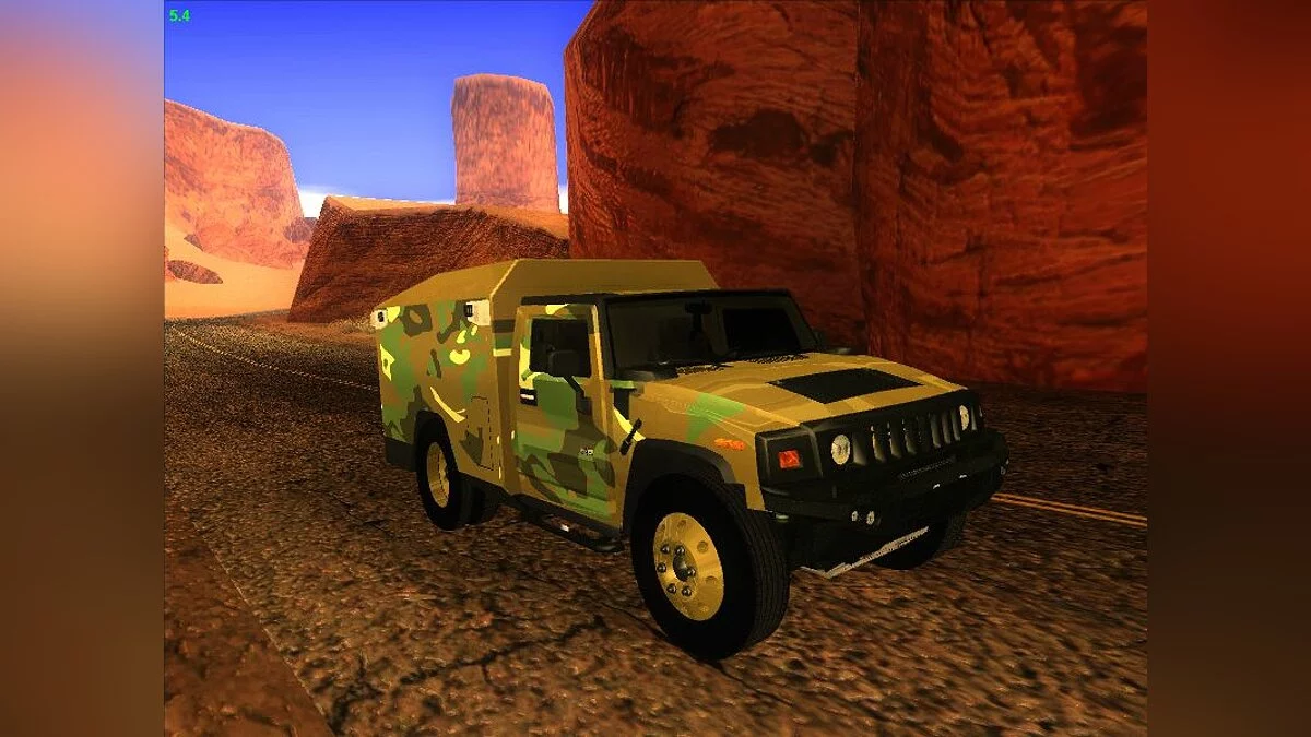 Hummer H2 Army / GTA San Andreas