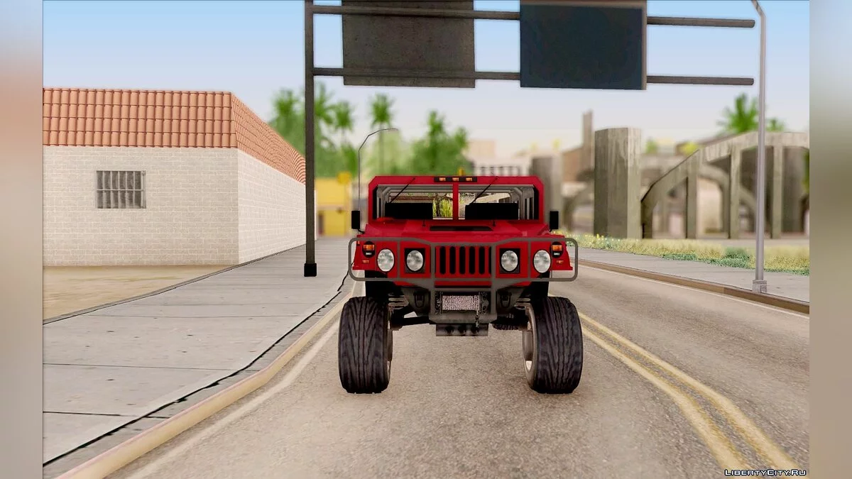 Hummer Civilian Vehicle 1986 / GTA San Andreas