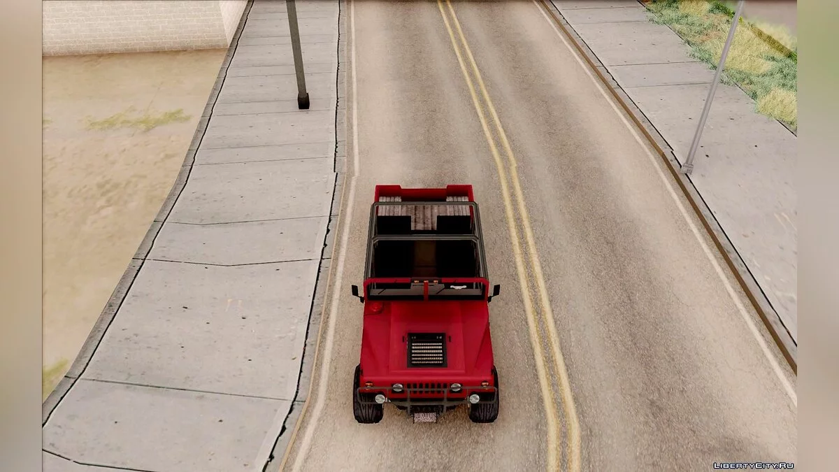 Hummer Civilian Vehicle 1986 / GTA San Andreas