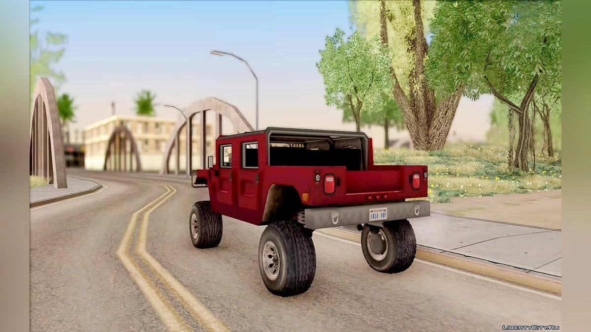 Hummer Civilian Vehicle 1986 / GTA San Andreas