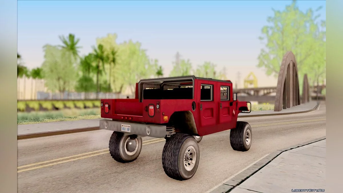 Hummer Civilian Vehicle 1986 / GTA San Andreas