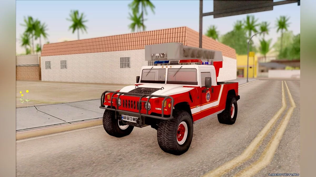 Hummer H1 Fire / GTA San Andreas