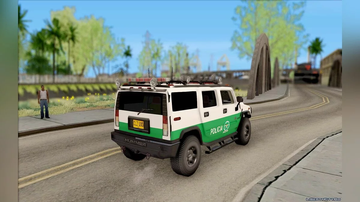 Hummer H2 Colombian Police / GTA San Andreas