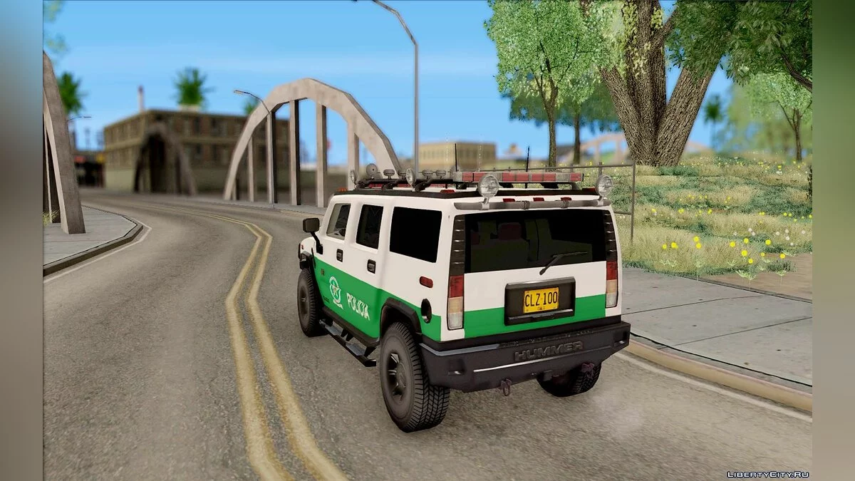 Hummer H2 Colombian Police / GTA San Andreas