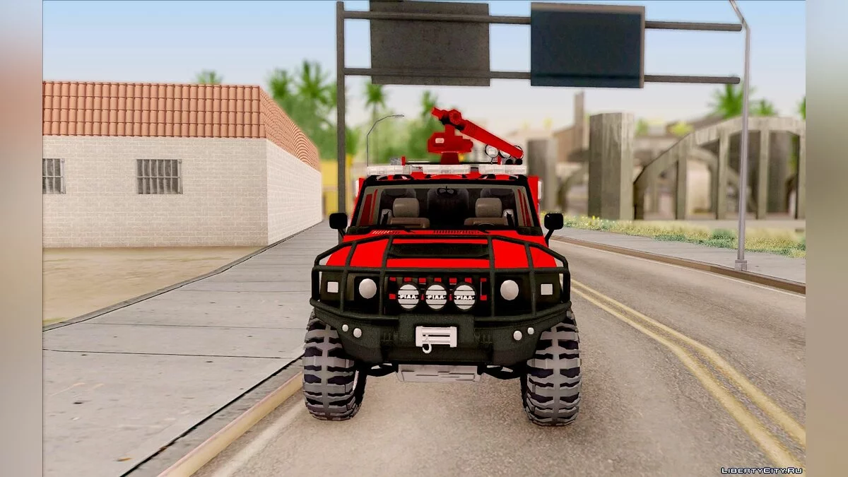 Hummer H2 Firetruck / GTA San Andreas