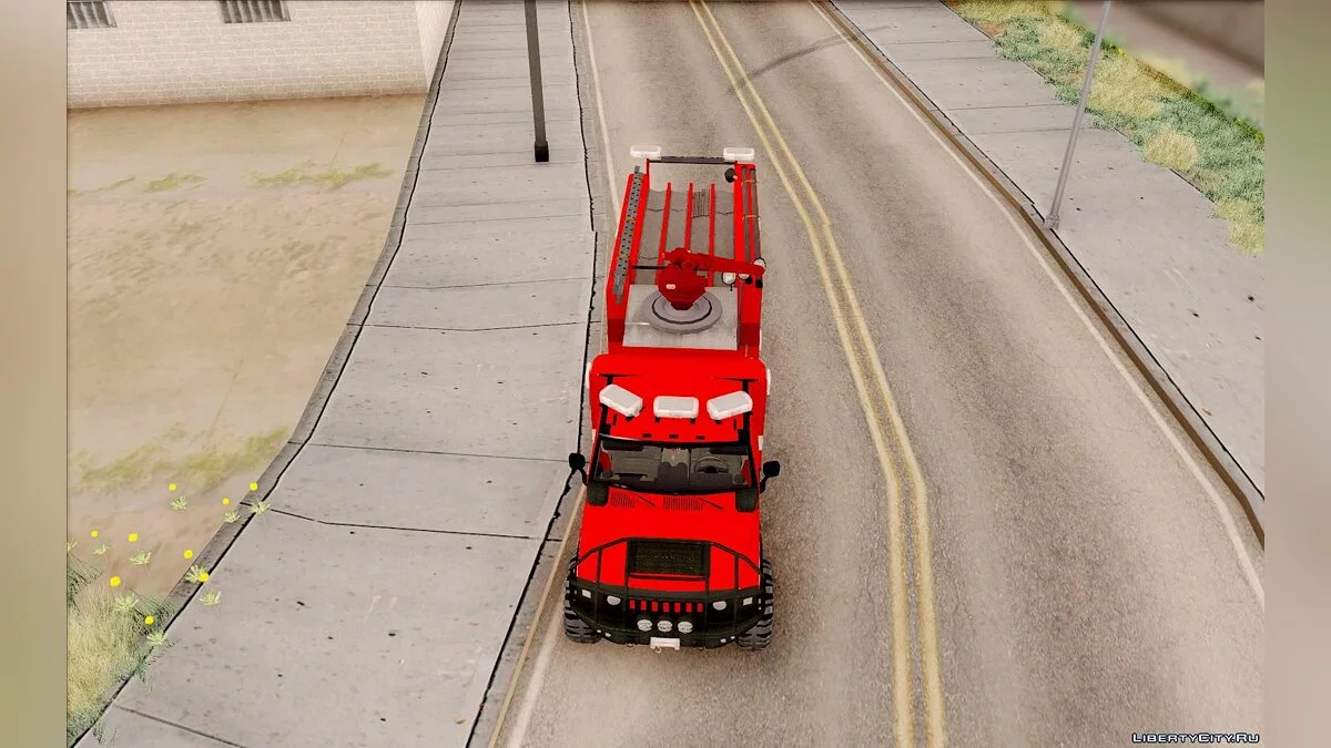 Hummer H2 Firetruck / GTA San Andreas
