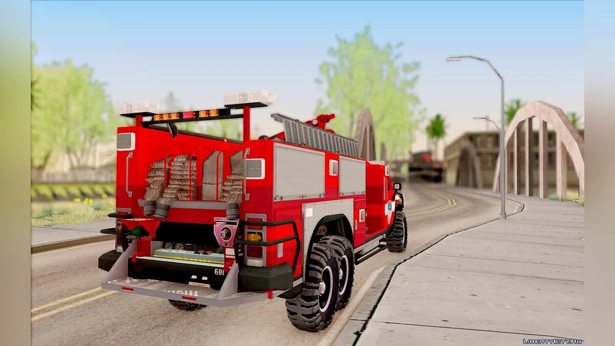 Hummer H2 Firetruck / GTA San Andreas