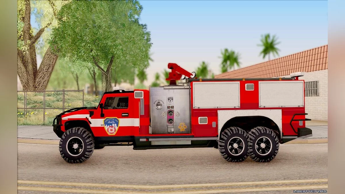 Hummer H2 Firetruck / GTA San Andreas