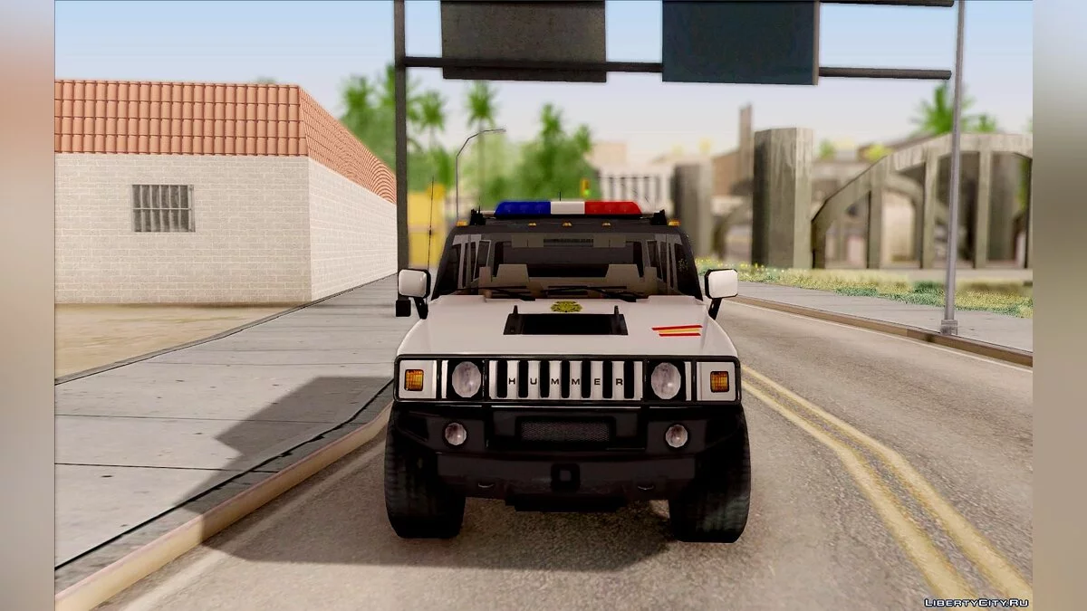Hummer H2 Police / GTA San Andreas