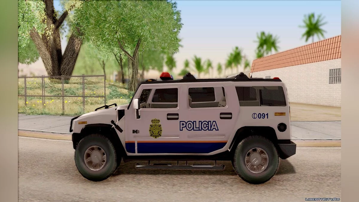 Hummer H2 Police / GTA San Andreas