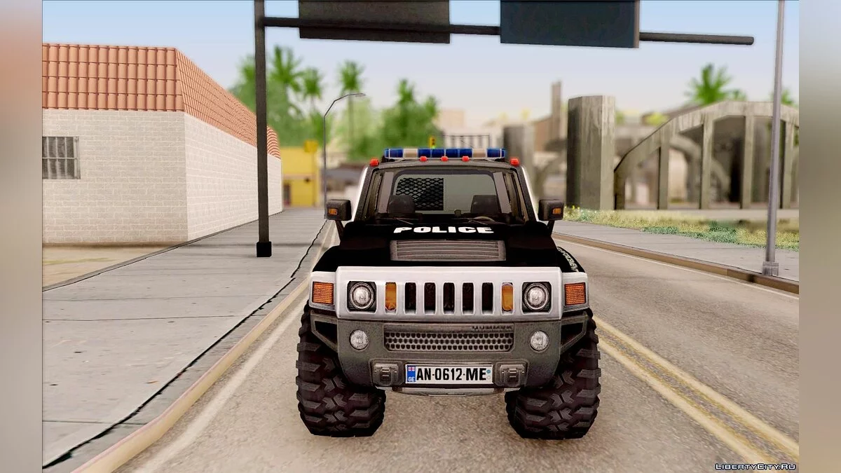 Hummer H3 Police / GTA San Andreas
