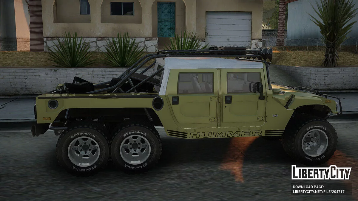 Hummer H1 6-Wheel / GTA San Andreas